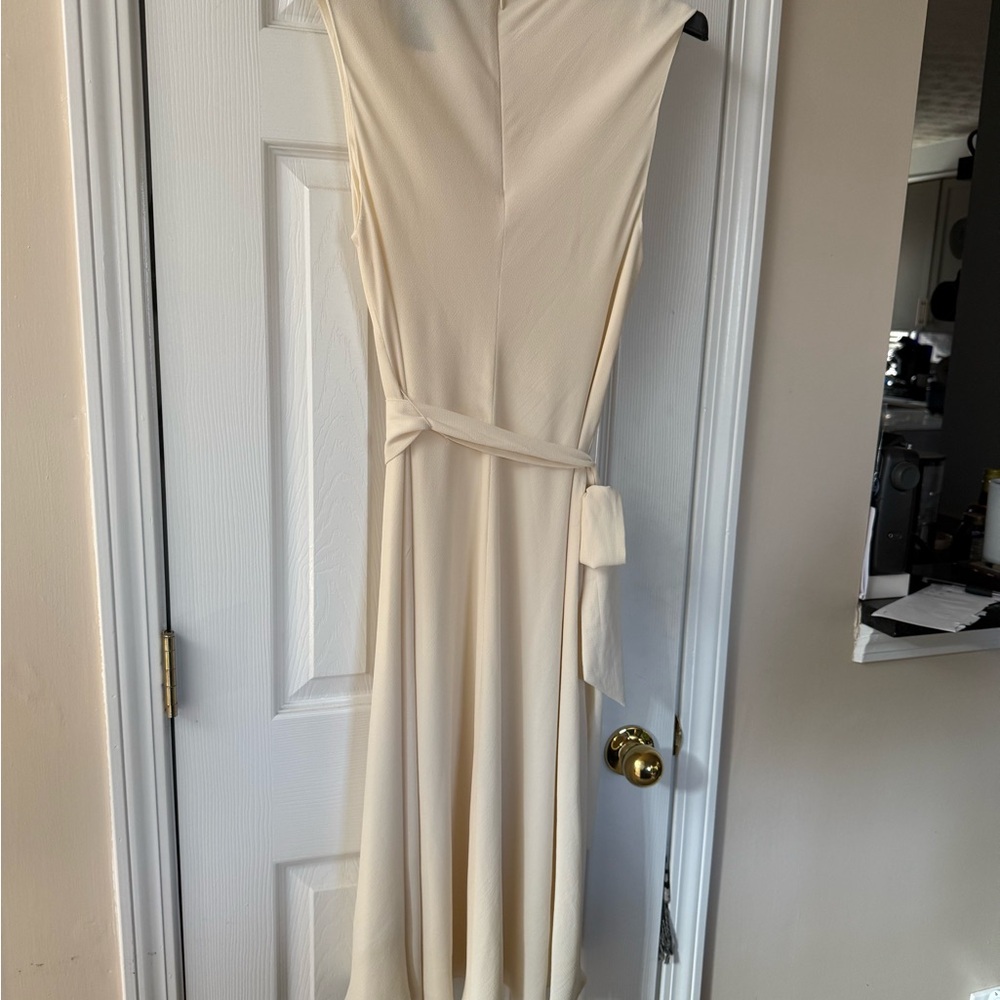 Ralph Lauren Cream Maxi Dress - Picture 4 of 6